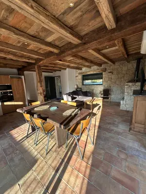 Cuisine ou kitchenette dans l'établissement Casa Scaledda