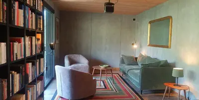 Coin salon dans l'établissement Casa Paula