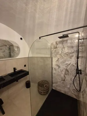 Salle de bains dans l'établissement Appartement de charme - Nebbiu