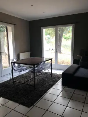Coin salon dans l'établissement Maison de caractère