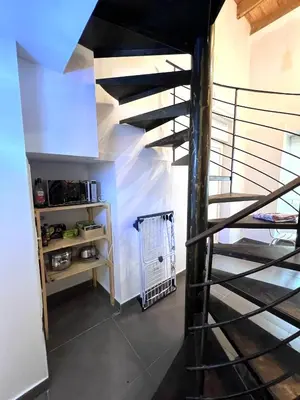 Un ou plusieurs lits dans un hébergement de l'établissement Maison de village