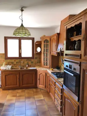 Cuisine ou kitchenette dans l'établissement Campelle Soprana