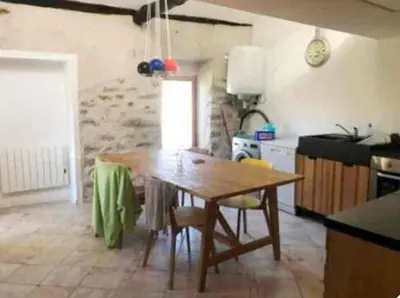 Cuisine ou kitchenette dans l'établissement Vue sur les montagnes Corses