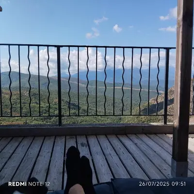 Paysage naturel près de la maison de vacances