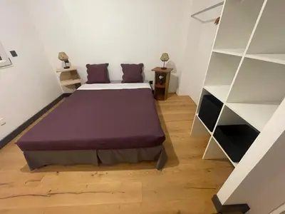 Un ou plusieurs lits dans un hébergement de l'établissement Villa de luxe Piscine 5 chambre