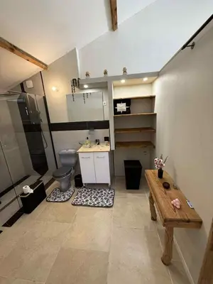 Cuisine ou kitchenette dans l'établissement Chambre d'Hôtes Chez Tania et Benoit