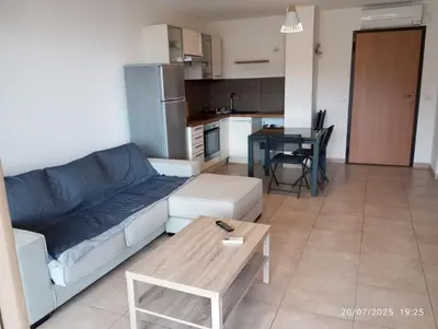 Cuisine ou kitchenette dans l'établissement T2 BASTIA vue panoramique mer montagne