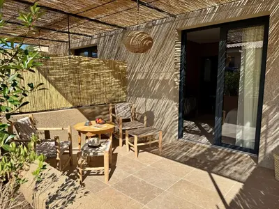 Terrasse ou espace extérieur de l'établissement Casaromatica