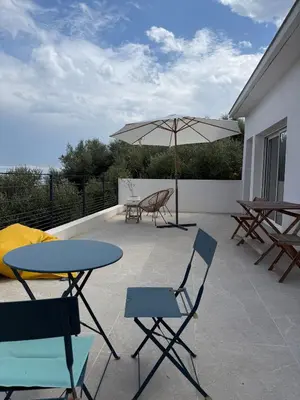 Balcon ou terrasse dans l'établissement Villa Pietranera