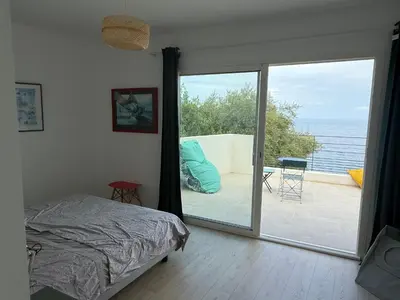 Un ou plusieurs lits dans un hébergement de l'établissement Villa Pietranera