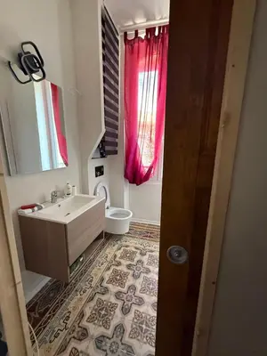 Salle de bains dans l'établissement Villa Marcelle
