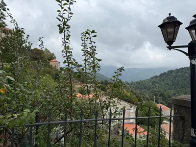 Paysage naturel près de la maison d'hôtes