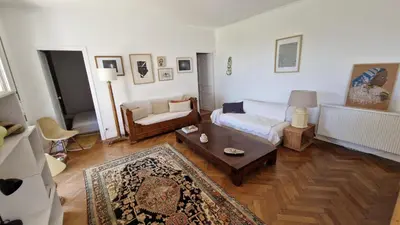Un ou plusieurs lits dans un hébergement de l'établissement Appartement Vue Mer - T2 Grisgione - Bastia