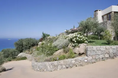 Paysage naturel près de la villa