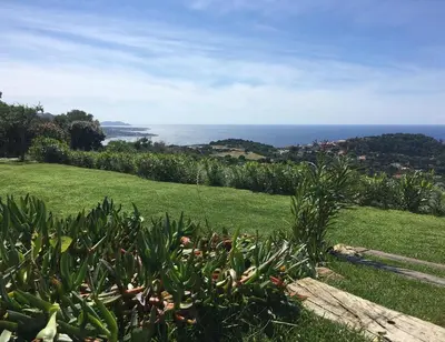 Paysage naturel près de la villa