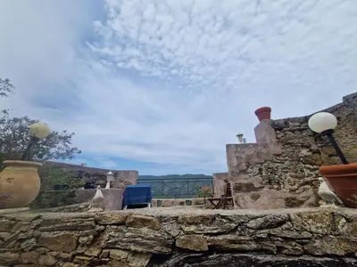 Paysage naturel près de la maison de vacances