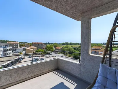 Balcon ou terrasse dans l'établissement Apartment La vallée by Interhome