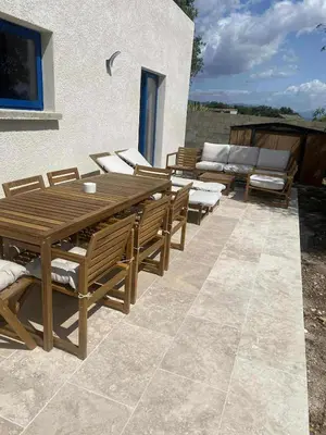 Balcon ou terrasse dans l'établissement U Mandriolu