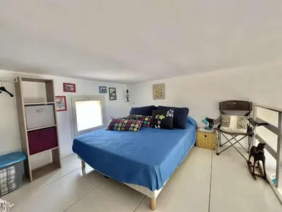 Un ou plusieurs lits dans un hébergement de l'établissement Appartement 2 pièces 6 couchages LUMIO