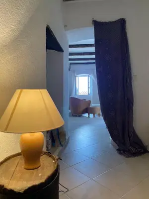 Un ou plusieurs lits dans un hébergement de l'établissement Casa Padume - Maison de village en Balagne