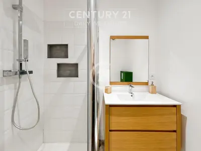 Salle de bains dans l'établissement Tra mare e monti - appartement T2
