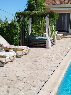 Plan de l'établissement studio piscine en Haute Corse