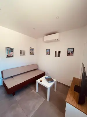 Télévision ou salle de divertissement dans l'établissement Villa Poggiole