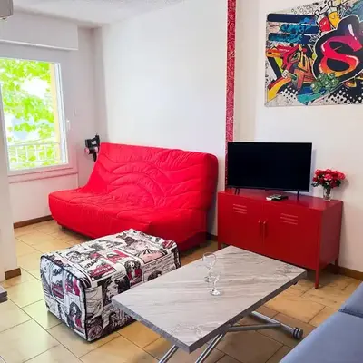 Appartement 45m2 Centre Île Rousse Plage à 100m Vue Mer