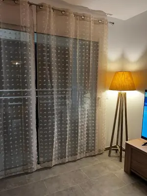 Télévision ou salle de divertissement dans l'établissement Appartement T2 neuf résidence U Scalu