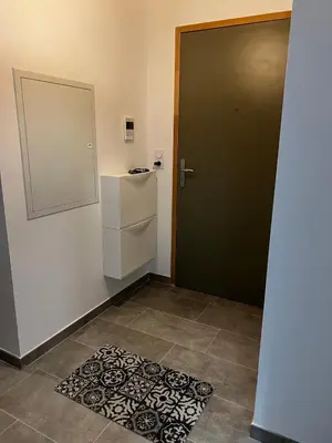 Cuisine ou kitchenette dans l'établissement Appartement T2 neuf résidence U Scalu
