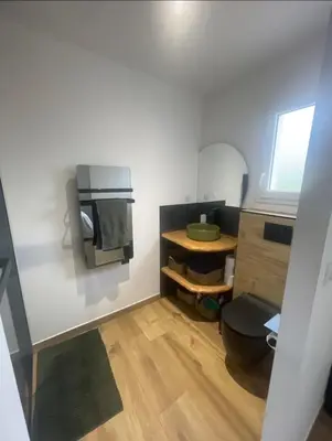 Cuisine ou kitchenette dans l'établissement Villa 4 chambres à Castirla