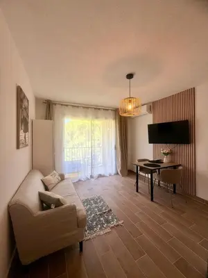 Télévision ou salle de divertissement dans l'établissement Appartement vue Citadelle
