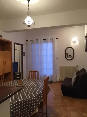 Coin salon dans l'établissement chez Ange et Maryse à Olmeta di tuda