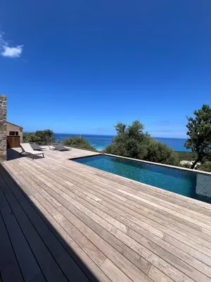 Paysage naturel près de la villa
