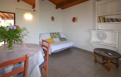 Un ou plusieurs lits dans un hébergement de l'établissement Appartement Residence Piscine