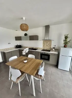 Cuisine ou kitchenette dans l'établissement Maison Dolce Vita