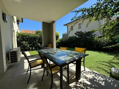 Jardin de l'établissement Moriani-Plage