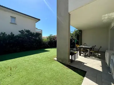 Jardin de l'établissement Moriani-Plage