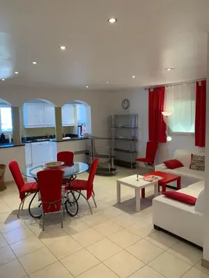 Coin salon dans l'établissement Casa pace e salute