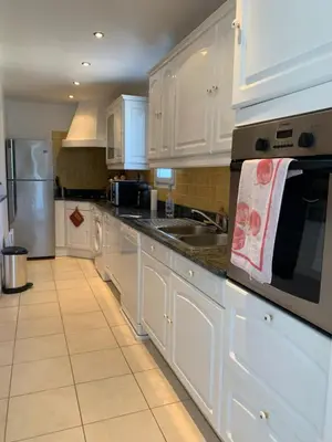 Cuisine ou kitchenette dans l'établissement Casa pace e salute