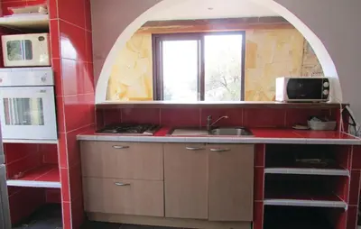 Cuisine ou kitchenette dans l'établissement Amazing Apartment In Partinello