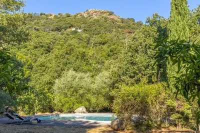 Paysage naturel près de la maison de vacances