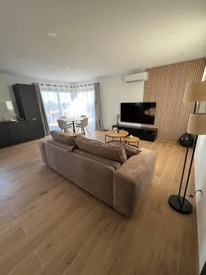 Télévision ou salle de divertissement dans l'établissement Petite villa cocooning