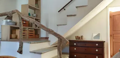 Plan de l'établissement Maison de charme avec Terrasse vue sur mer