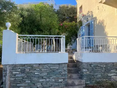 Balcon ou terrasse dans l'établissement Cap Corse Vue Mer 3km de Bastia