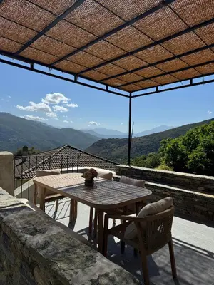 Plan de l'établissement Village House With Character In Corsica