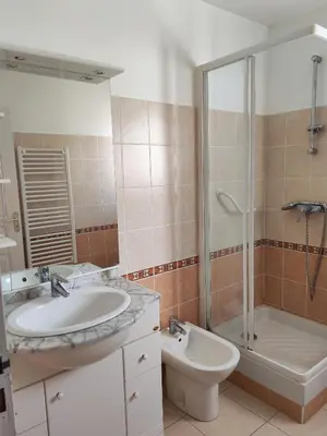 Salle de bains dans l'établissement Casa Helena
