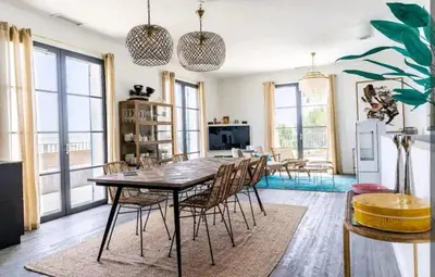 Télévision ou salle de divertissement dans l'établissement Casa Lunga à Erbalunga- A deux pas de la plage