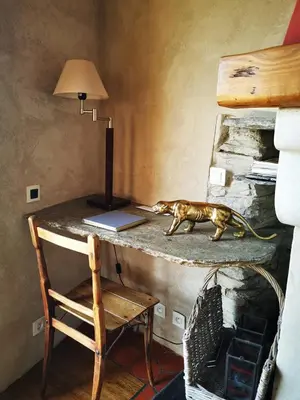 Plan de l'établissement Gite rustique de charme chez Santa é Pasquà