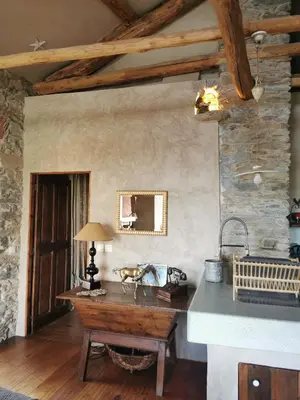 Plan de l'établissement Gite rustique de charme chez Santa é Pasquà
